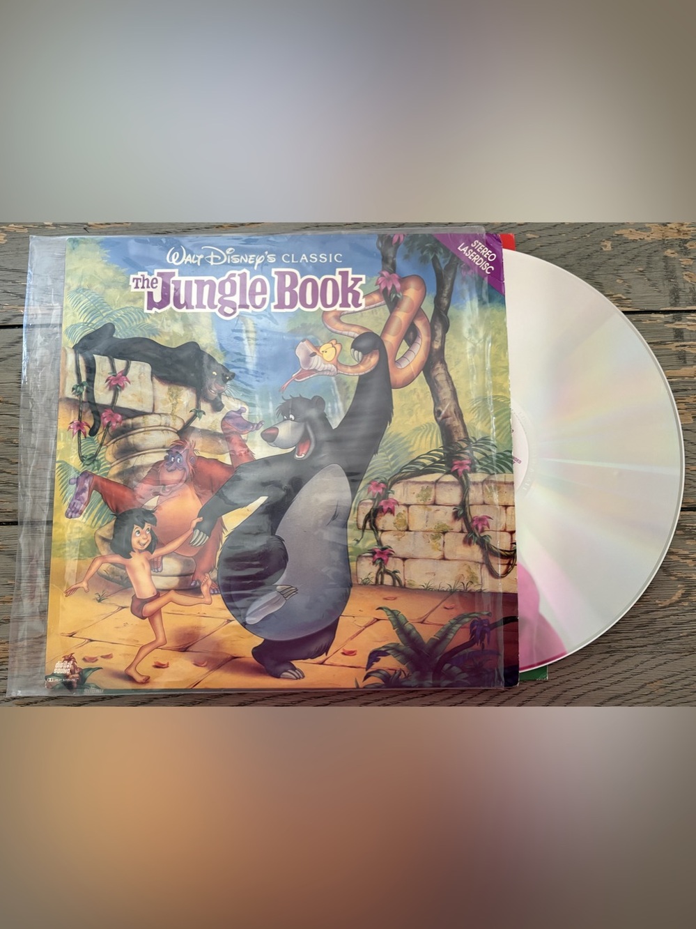 Disney The Jungle Book Vintage laserdisc